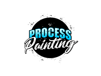Process Painting logo design by ekitessar