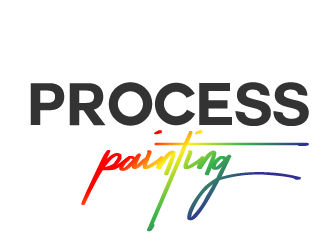 Process Painting logo design by grea8design