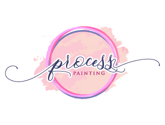 Process Painting logo design by pencilhand