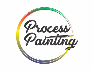 Process Painting logo design by mutafailan