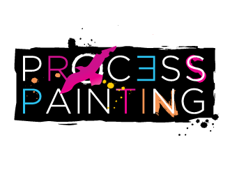Process Painting logo design by dondeekenz