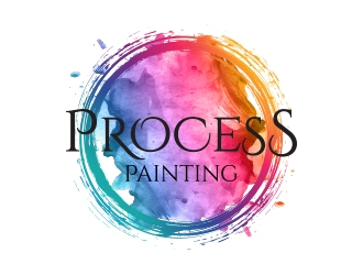 Process Painting logo design by MarkindDesign