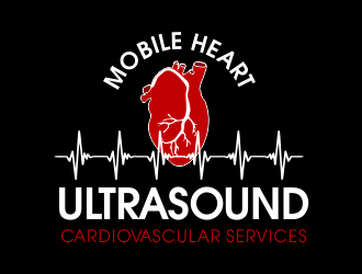 Mobile Heart Ultrasound logo design by JessicaLopes
