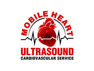 Mobile Heart Ultrasound logo design by haze