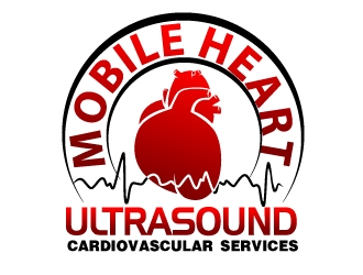 Mobile Heart Ultrasound logo design by Xeon