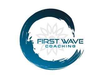 First Wave Coaching logo design by Boomstudioz