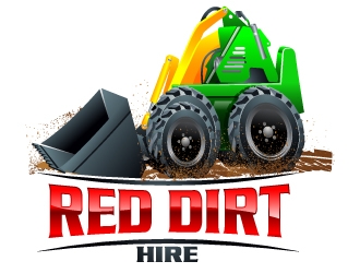 Red Dirt Hire logo design by uttam