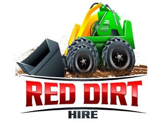 Red Dirt Hire logo design by uttam