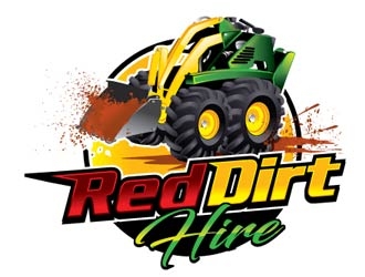Red Dirt Hire logo design by shere