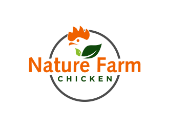 Nature Farm Chicken logo design by Inlogoz