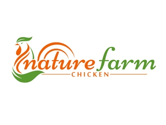 Nature Farm Chicken logo design by DreamLogoDesign