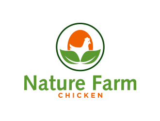 Nature Farm Chicken logo design by Inlogoz