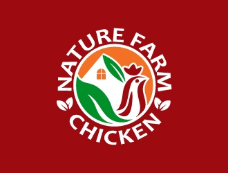 Nature Farm Chicken logo design by josephope