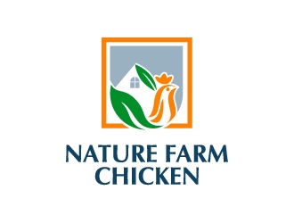 Nature Farm Chicken logo design by josephope