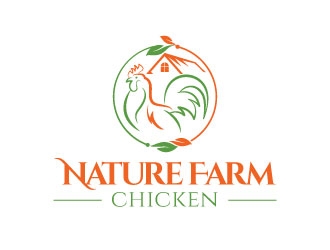Nature Farm Chicken logo design by Gaze