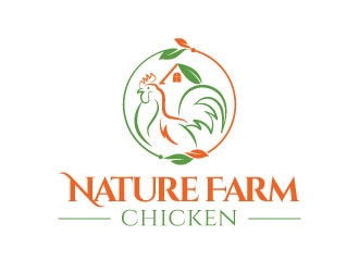 Nature Farm Chicken logo design by Gaze