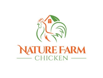 Nature Farm Chicken logo design by Gaze