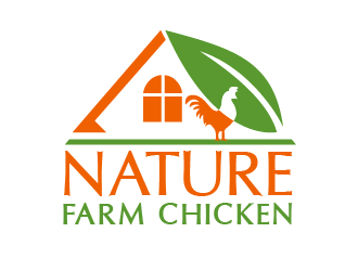 Nature Farm Chicken logo design by THOR_