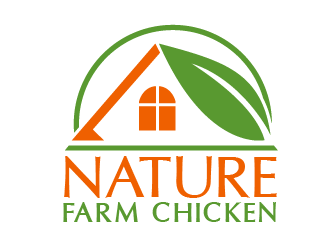 Nature Farm Chicken logo design by THOR_