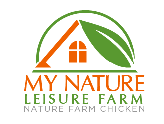 Nature Farm Chicken logo design by THOR_