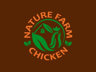 Nature Farm Chicken logo design by josephope