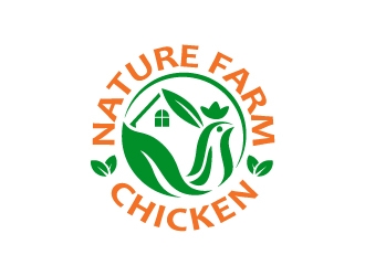 Nature Farm Chicken logo design by josephope