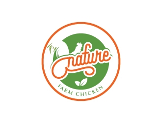 Nature Farm Chicken logo design by zakdesign700