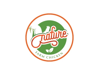 Nature Farm Chicken logo design by zakdesign700