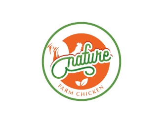 Nature Farm Chicken logo design by zakdesign700