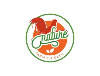 Nature Farm Chicken logo design by zakdesign700