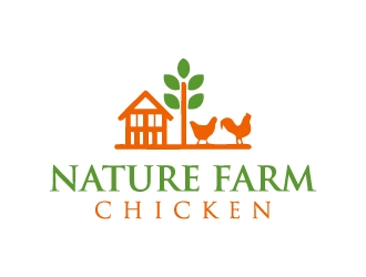 Nature Farm Chicken logo design by createdesigns