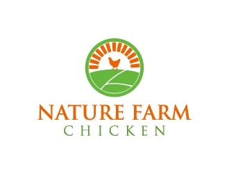 Nature Farm Chicken logo design by createdesigns