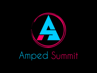 Amped Summit logo design by ROSHTEIN