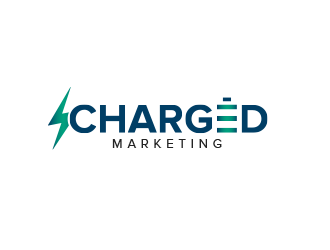 Charged Marketing  logo design by BeDesign