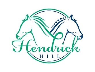 Hendrick Hill logo design by shere