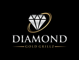 Diamond Gold Grillz  logo design by cahyobragas