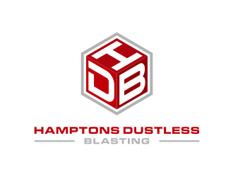 Hamptons Dustless Blasting logo design by Gravity