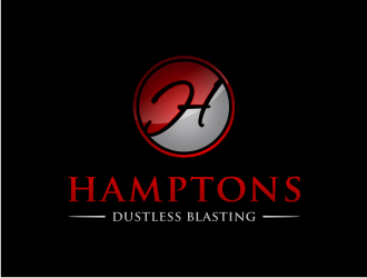 Hamptons Dustless Blasting logo design by Gravity