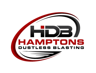 Hamptons Dustless Blasting logo design by nexgen