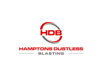 Hamptons Dustless Blasting logo design by asyqh