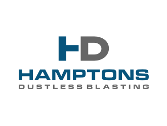 Hamptons Dustless Blasting logo design by asyqh
