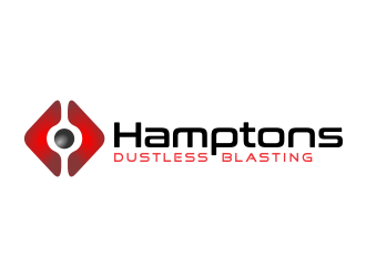 Hamptons Dustless Blasting logo design by AisRafa