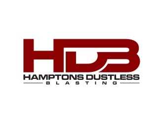 Hamptons Dustless Blasting logo design by agil