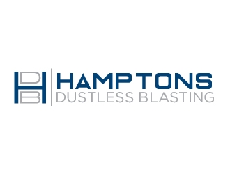 Hamptons Dustless Blasting logo design by eyeglass