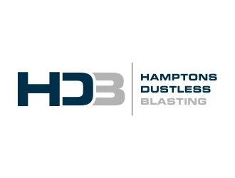 Hamptons Dustless Blasting logo design by tukangngaret