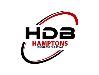 Hamptons Dustless Blasting logo design by qqdesigns