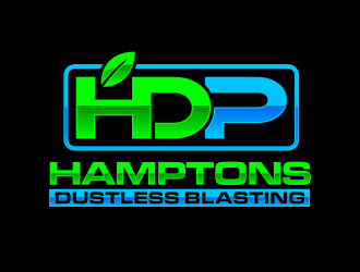 Hamptons Dustless Blasting logo design by agus