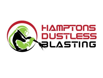 Hamptons Dustless Blasting logo design by Erasedink