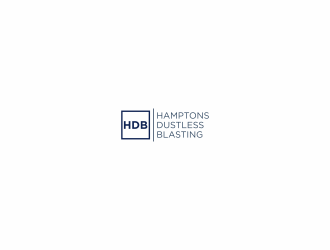 Hamptons Dustless Blasting logo design by cecentilan