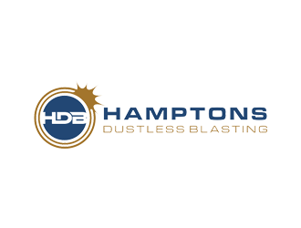 Hamptons Dustless Blasting logo design by Diponegoro_